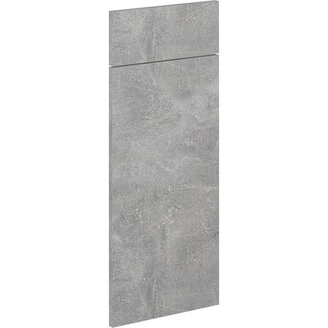Façade de cuisine R-Line, Béton, 29.6x70.8cm façade de meuble pour meuble bas à tiroirs, Vicco (1/5)