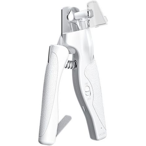 Tondeuse à ongles pour animaux domestiques avec lumière LED pour chats et chiens et griffes de toilettage Ensemble professionnel sûr avec piège à ongles et lime à ongles électriques à capteur rapide (1/5)