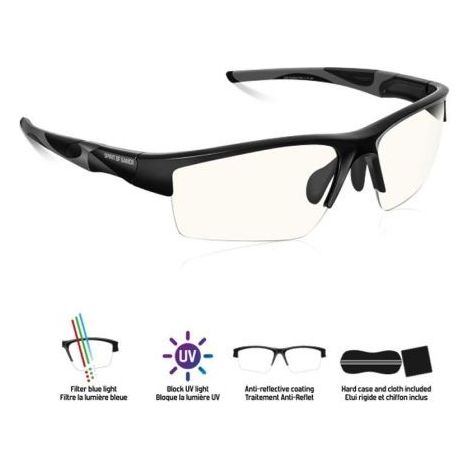 Lunettes spirit-of-gamer SOG-GLAP10 filtro luz azul 2 mm