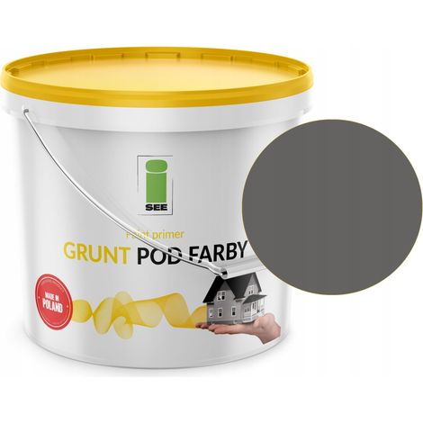 Apprêt silicone pour peinture de façade, gris mat, 10 L (1/5)