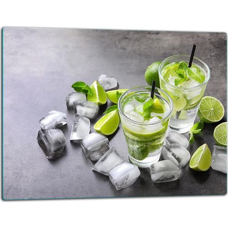 Tabla de cortar de vidrio de 52x40 cm para bebidas (1/5)
