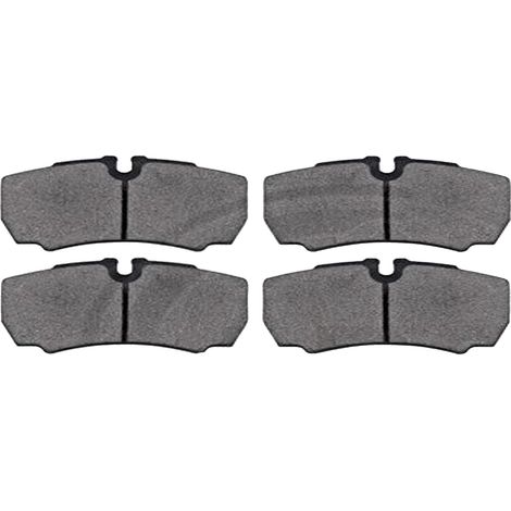 KIT PASTIGLIE FRENO POSTERIORI compatibile con IVECO DAILY CITYS AUTOBUS / PASTIGLIE FRENANTI AUTO OEM C2E000ABE C2E001ABE, / SOSTITUZIONE DIRETTA / BASSA POLVERE / SILENZIOSO (1/4)