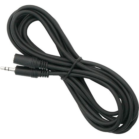 Cable de extensión con conector jack de 3,5 mm, enchufe-toma de 3,5 mm a 1,5 m