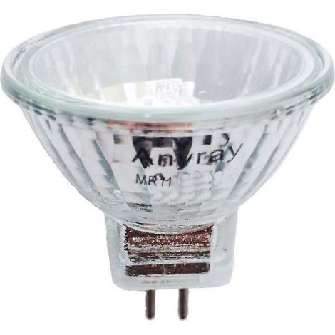 Ampoule lumineuse de Noël transparente MR11 6V10W à fibre optique, offrant un éclairage vif et ciblé. (1/3)