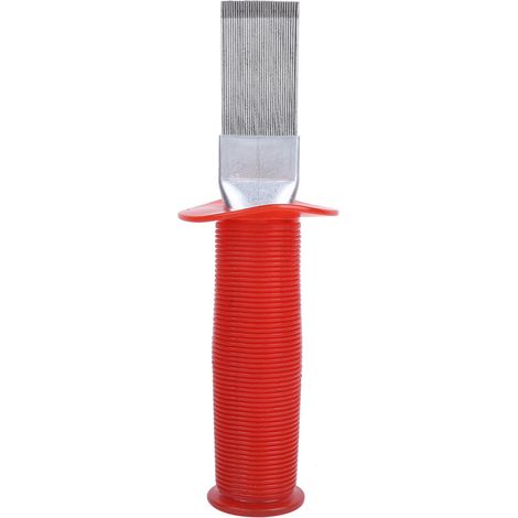 Ortviai Peigne pour ailettes de condenseur climatisation – acier inoxydable 304, poignée ergonomique anti-dérapante (1/5)