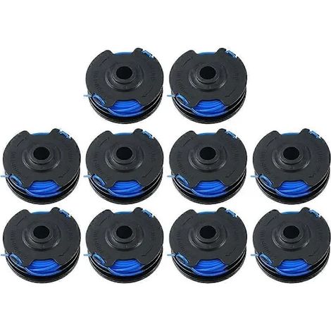 Compatible avec le coupe-bordures Homelite AC41RL3, kit comprenant 10 bobines de fil de coupe-bordures. (1/4)