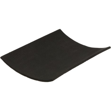 Antiscivolo "Mussit" in EPDM adesiva nera 85 x 100 mm. - spessore 2,5 mm. - 1 pz.
