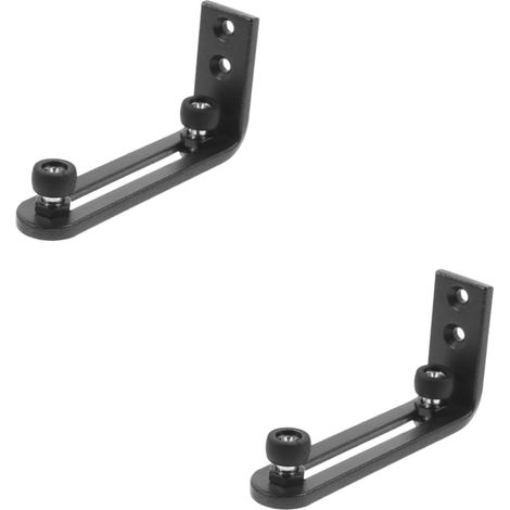2 pièces guide de sol pour porte de grange coulissante (1/5)