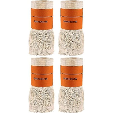 Lot de 4 mèches pour poêle à pétrole pour usage intérieur, mèches pour chauffage au pétrole, remplacement W (1/3)