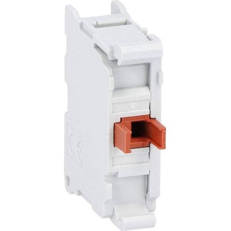 Contatto ausiliario unipolare ad aggancio frontale Lovato BFX10C01 (1/5)