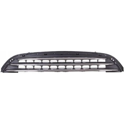 Grille de calandre avant supérieure noire et moulure chromée Mini One / Cooper F55-F56 2014-2021