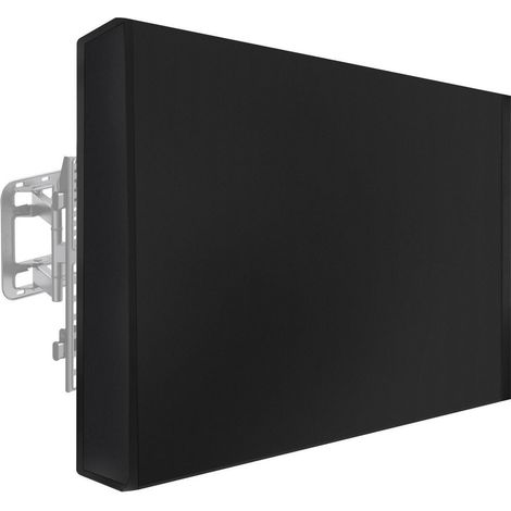 TV-Abdeckung Outdoor 46-48 Zoll, Wetterfest, Schwarz, 118x74x14 cm (1/5)