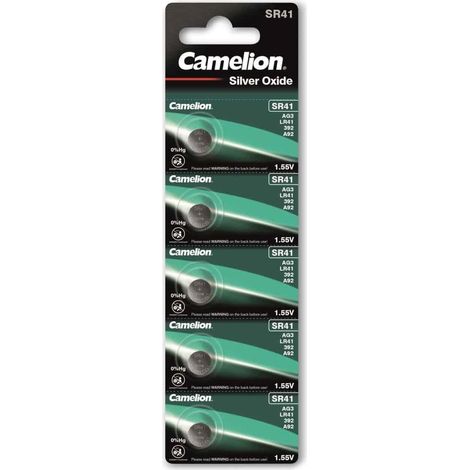 CAMELION Knopfzelle SR41W 5 St. (1/3)