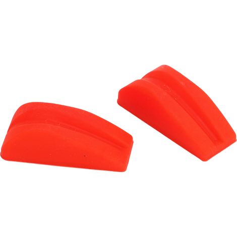 Leichter und durchsichtiger roter Gummidämpfer für die Bogensehne zur Geräusch- und Vibrationsreduzierung. (1/5)