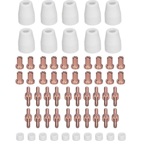 Kit de 3160 pièces comprenant une buse d'électrode plasma, des consommables pour torche de découpe et de soudage, ainsi que des accessoires pour la découpe et le soudage.