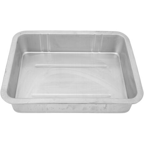Bac de vidange d'huile sans fuite Portable universel Construction en métal conteneur de changement d'huile automobile 10L (1/5)
