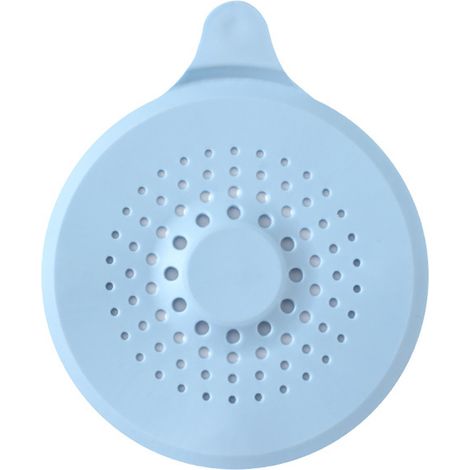 Couvercle de siphon de sol en silicone anti-obstruction pour lavabo, filtre anti-cheveux pour siphon de salle de bain, filtre d'égout (1/5)