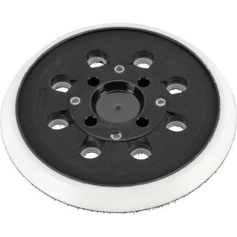 Patin de ponçage auto-agrippant 125 mm compatible avec Bosch PEX 300 AE 400 AE 4000 AE 125 mm,Ponceuse Excentrique par Poweka
