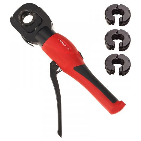 Virax – Presse hydraulique manuelle à sertir 16-25mm – Avance rapide, tête pivotante 180° – 252922 (1/5)