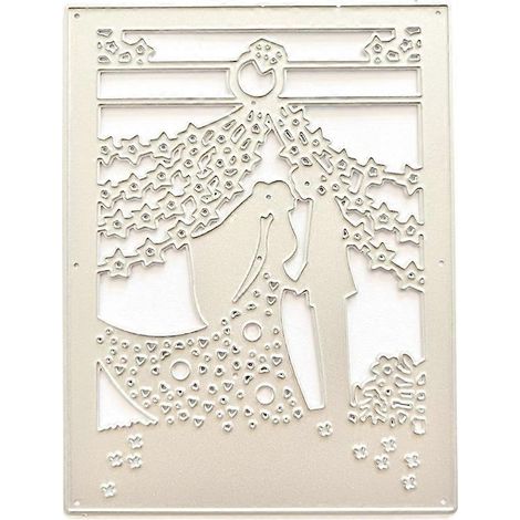 Stanzschablonen für Hochzeiten, DIY-Scrapbooking, dekorative Prägung