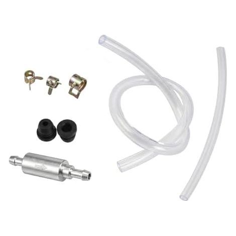 Kit de Purge Frein avec Valve Anti-Retour, Tuyau Transparent Renforcé 45 cm et Accessoires, Outil Complet pour Moto, Vélo Auto, Purgeur Voiture, Moto - (1/5)