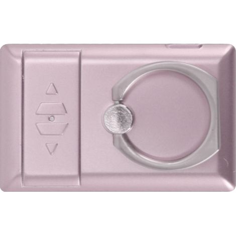 Briquet électrique avec anneau de téléphone, coupe-vent, rechargeable USB, sans flamme, or rose. (1/5)