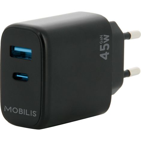 Cargador portátil Mobilis 001363 Negro