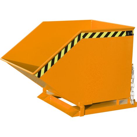 Bauer Südlohn Benne basculante à copeaux SKK 800, laquée, orange jaune