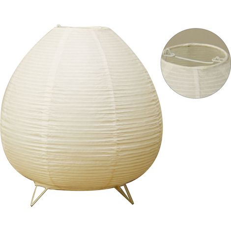 Lampe lanterne en papier de riz, lumière douce et chaude, décoration intérieure moderne, lampe de chevet pour chambre à coucher ou café. (1/5)