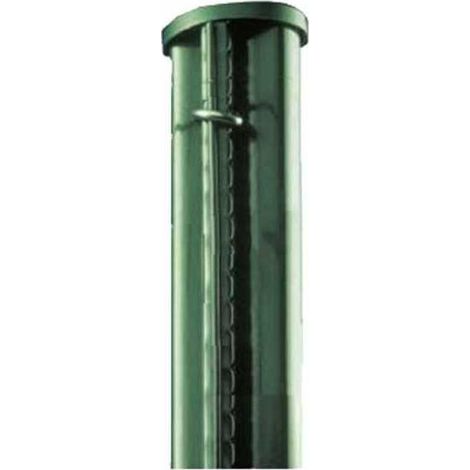 Beta – Poteau pour clôture en acier galvanisé – Hauteur 110 cm – Largeur 48 mm – Revêtement polyester – Couleur verte