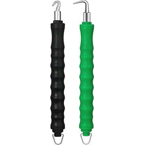 Fil pour Barres D'armature Twister Crochet, Torsadeuse avec Retour Automatique, Armatures Crochet Fil de Ligature Poignée Douce (1/4)