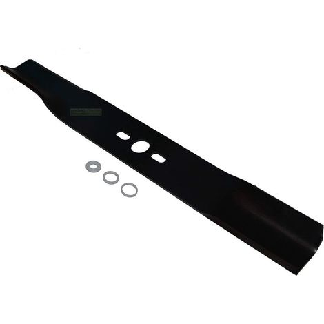 Universelles 39-cm-Ersatzmesser für Rasenmäher mit Grasfangkorb/Seitenauswurf (1/4)