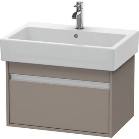 Duravit Ketho tocador de pared 6684, 1 cajón, 650mm, para Vero,