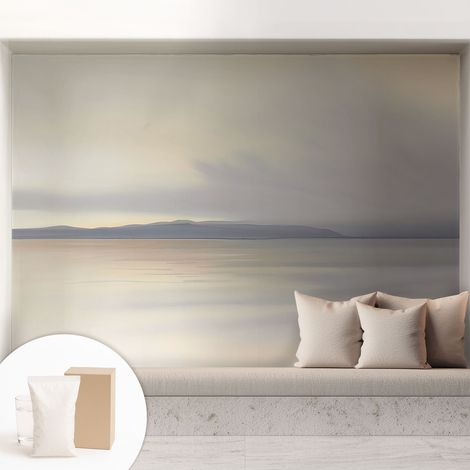 Newroom Tapete Dekorative Vliestapete mit Kleber Modern für Wohnzimmer Schlafzimmer Harmonische Landschaft 208x146 cm (1/5)