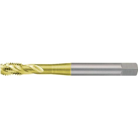 Macho de roscar a máquina DIN 371C M3x0.5mm HSS TiN 6H RUKO