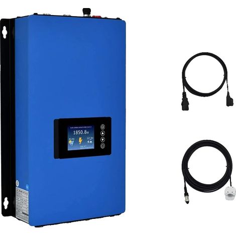 Netzeinspeisewechselrichter, WLAN-Steuerung, Leistungsbegrenzungsfunktion, 1000W-DC22-65V, AC 190-260V-a (1/2)