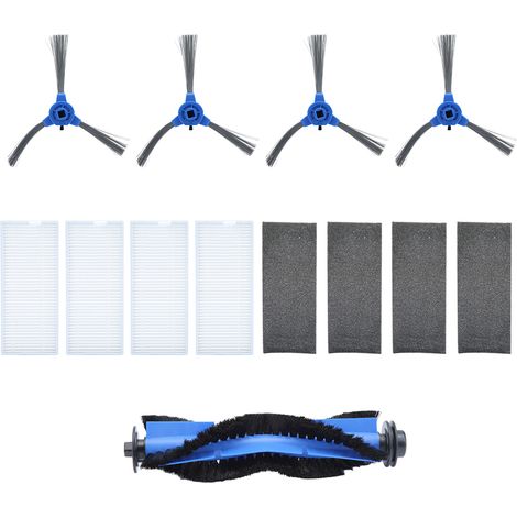 Kit de Remplacement Brosses et Filtre pour Aspirateur Robot 11S et 15T (1/5)