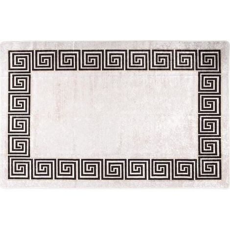 Tapis lavable, 80 x 150 cm, beige clair (1/5)