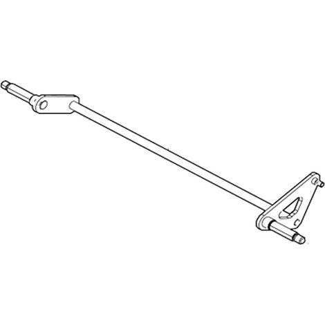 Makita – Essieu arrière tondeuse à batterie – Compatible DLM431Z DLM432 DLM432PT2 DLM432CT2 – Remplacement d'origine pour performance optimale