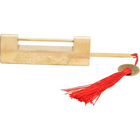 Cadenas Antique en laiton, espacement de 5.9cm, exquis, antirouille, poisson de Style ancien chinois, horizontal pour boîtes à bijoux, couleur (1/5)