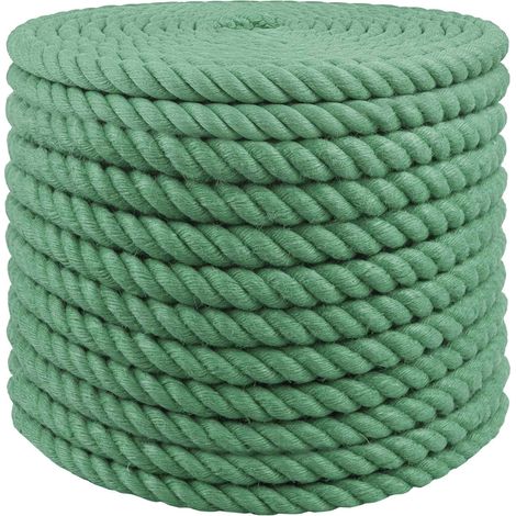 Corde en Jute Vert Jute 100% Tossa vidaXL