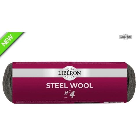 Liberon 126945 Steel Wool Grade 4 Coarse 250g LIBSW4250GN