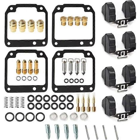 Adecuado para Yamaha FZ600 YX600 RADIAN FZ YX 600, diafragma de émbolo de flotador, kit de reparación de carburador de motor de motocicleta () (1/2)