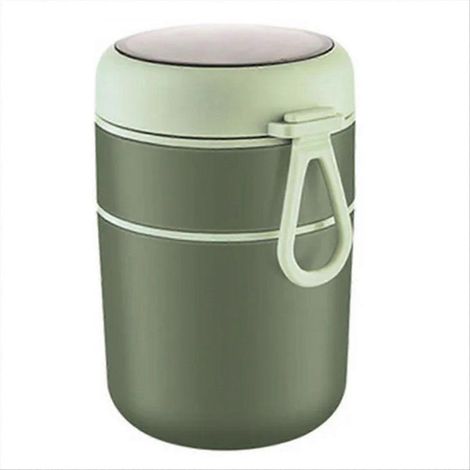 Boîte isotherme alimentaire en acier inoxydable, idéale pour les étudiants et les employés de bureau, 710 ml, couleur B (1/5)