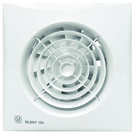 Ventilatore sp-unelvent Silent 100 CZ 13W 16x16x11 cm