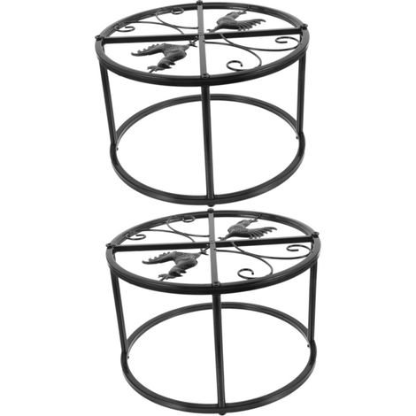 Support De Mangeoire En Métal Pour Poulailler Robuste 2 Pièces Support De Mangeoire À Eau Pour Poulet Accessoires Pour Poulailler (1/5)