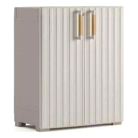 Armadio Keter Groove basso sabbia/beige cm 80x45x98 h