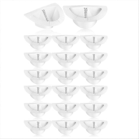 Lot de 20 chapeaux de recueil d'urine pour toilettes, gobelets à urine (1/5)