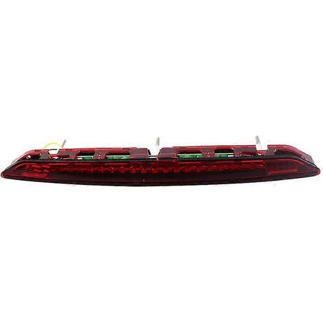 Feu stop arrière de coffre, troisième feu stop, feu rouge, lentille transparente, pour BMW E85 Z4 (2002-2008), référence 63256917378, rouge (1/5)