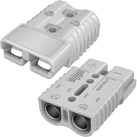 Compatible avec les connecteurs à connexion/déconnexion rapide de batterie de 175 ampères, kit de connecteur de faisceau de câbles pour treuils de voiture et remorques. (1/4)